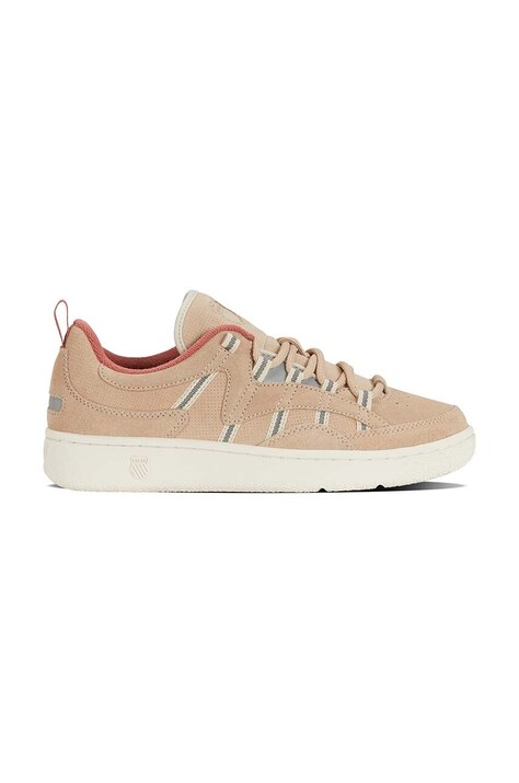 Σουέτ αθλητικά παπούτσια K-Swiss SLAMM 99 SDE χρώμα: μπεζ, 94313.290.M