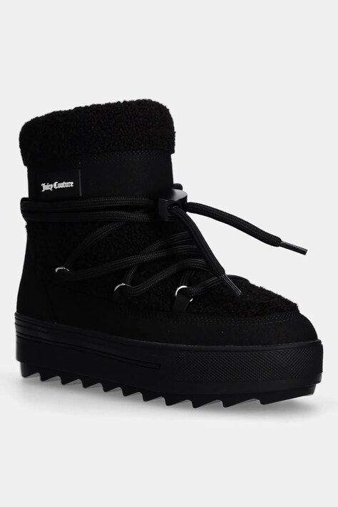 Μπότες χιονιού Juicy Couture JUICY SNOW BOOT χρώμα: μαύρο, JCFBTS224022
