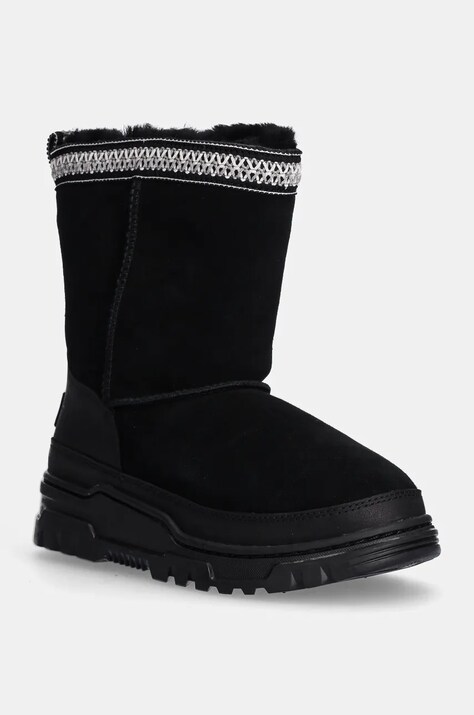 Παιδικές Μπότες UGG KIDS CLASSIC SHORTRAILGAZER χρώμα: μαύρο, 1157694K