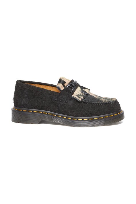 Μοκασίνια σουέτ Dr. Martens Adrian Snaffle χρώμα: μαύρο, DM31895779