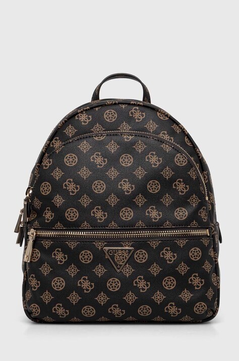 Σακίδιο πλάτης Guess MANHATTAN χρώμα: μαύρο, HWPG69 94330