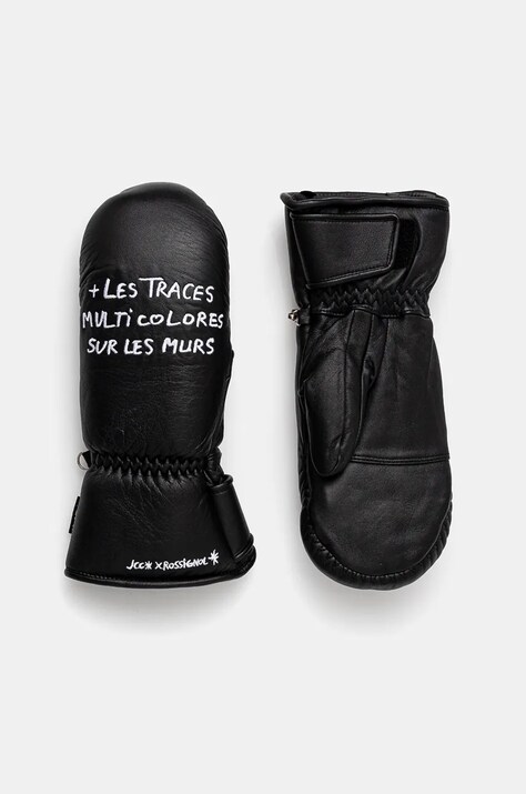 Γάντια σκι Rossignol Sublime Leather x JCC χρώμα: μαύρο, RLNWG13