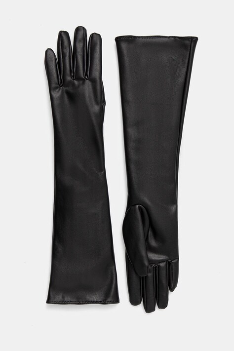 Γάντια Stand Studio Tulip Gloves χρώμα: μαύρο, 66365-8251