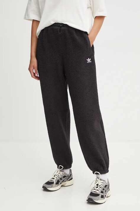 Παντελόνι φόρμας adidas Originals χρώμα: μαύρο, IX5502