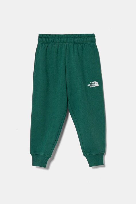 Παιδικό φούτερ The North Face ESSENTIAL OVERSIZED JOGGERS χρώμα: πράσινο, NF0A89HUNL11