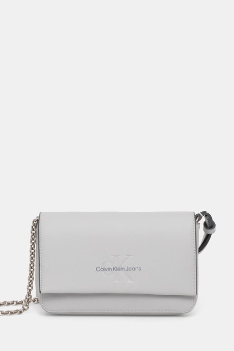 Τσάντα Calvin Klein Jeans χρώμα: γκρι, K60K612375