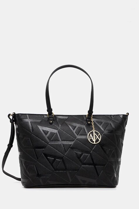 Τσάντα Armani Exchange χρώμα: μαύρο, 949127 4F784
