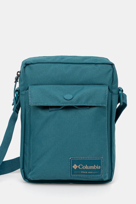 Σακίδιο Columbia Zigzag Side Bag χρώμα: πράσινο, 2094421