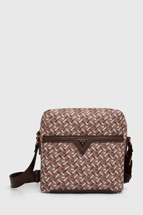 Σακίδιο Guess TORINO χρώμα: μπεζ, HMTOGW P4358