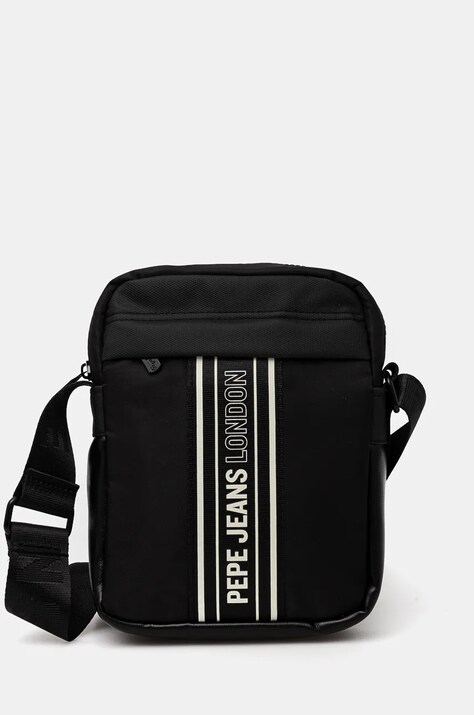 Σακίδιο Pepe Jeans WOLF DUBLIN χρώμα: μαύρο, PM030857