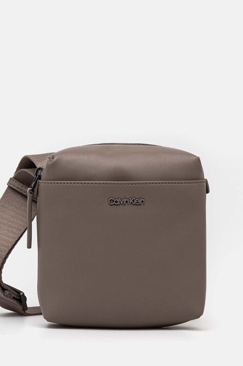 Σακίδιο Calvin Klein χρώμα: μπεζ, K50K512183