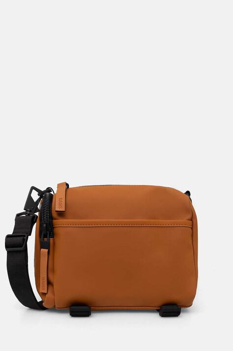 Σακίδιο Rains Texel Crossbody Bag W3 χρώμα: καφέ, 14260-63