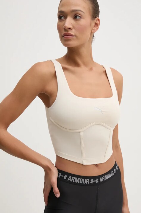 Top Puma Dare To χρώμα: μπεζ, 626804
