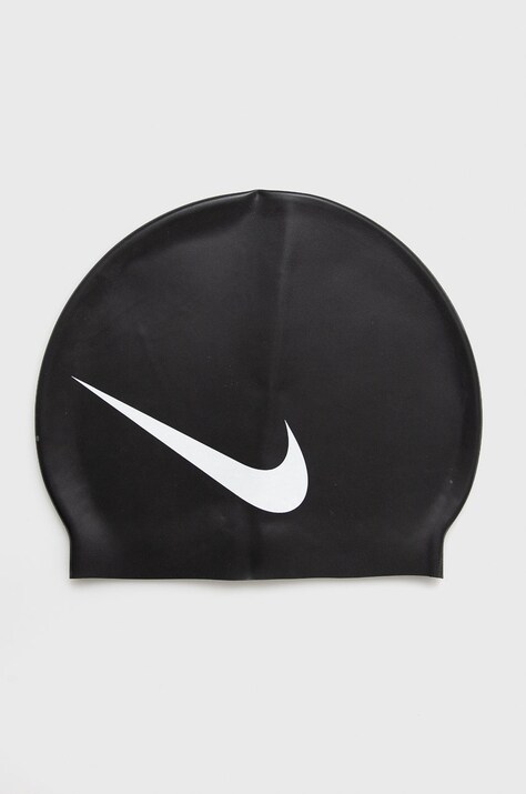 Σκουφάκι κολύμβησης Nike χρώμα: μαύρο