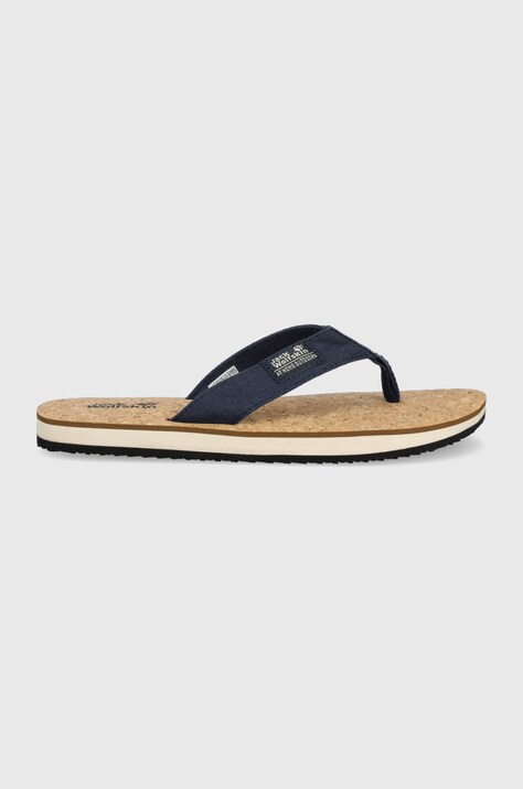 Σαγιονάρες Jack Wolfskin χρώμα: ναυτικό μπλε