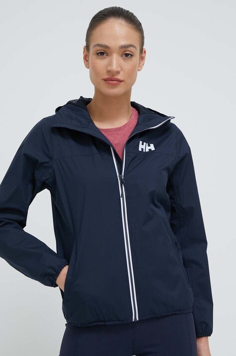 Αδιάβροχο μπουφάν Helly Hansen Belfast II χρώμα ναυτικό μπλε 53433