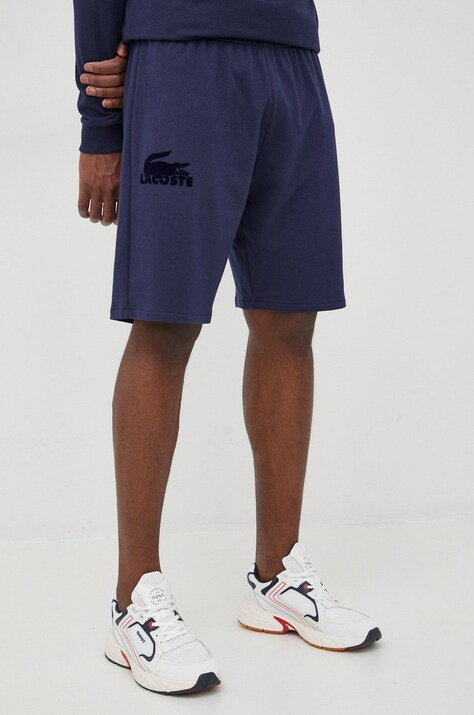 Σορτς Lacoste χρώμα: ναυτικό μπλε