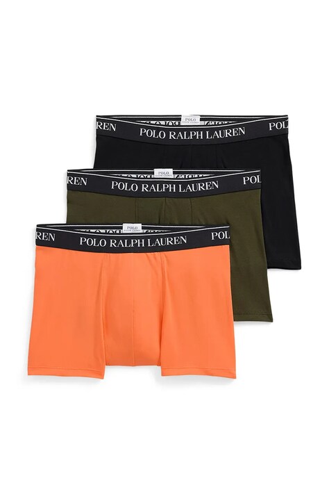 Μποξεράκια Polo Ralph Lauren 3-pack χρώμα: πορτοκαλί, 714830299