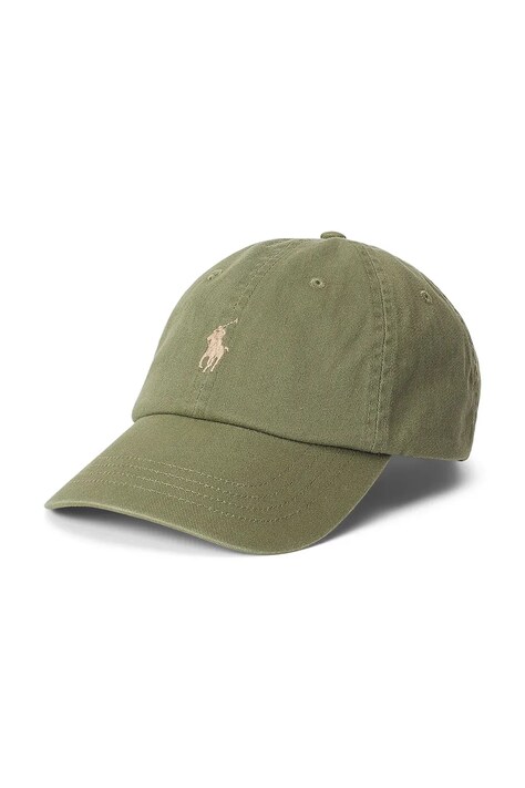 Βαμβακερό καπέλο του μπέιζμπολ Polo Ralph Lauren χρώμα: κίτρινο, 211912843