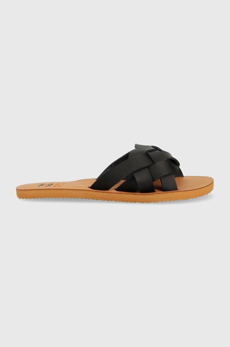 Παντόφλες Billabong χρώμα: μαύρο