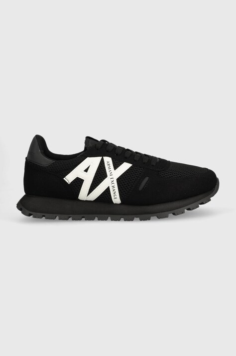 Αθλητικά Armani Exchange χρώμα: μαύρο, XUX169.XV660.N814