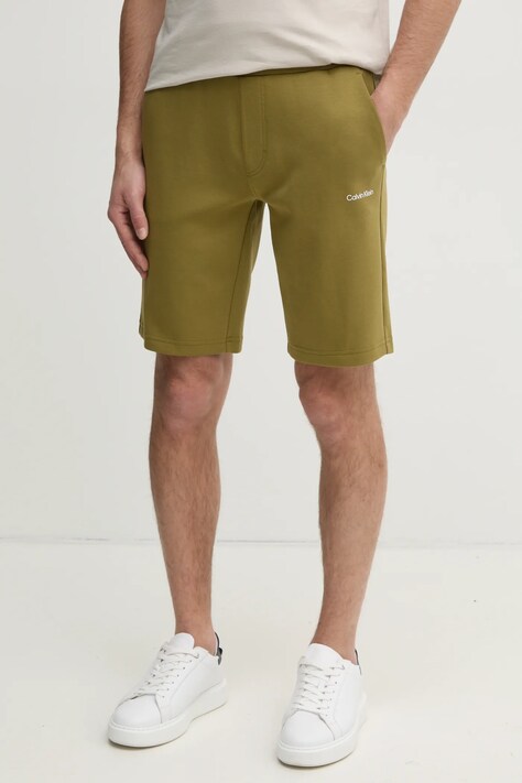 Σορτς Calvin Klein χρώμα: μπλε, K10K111208