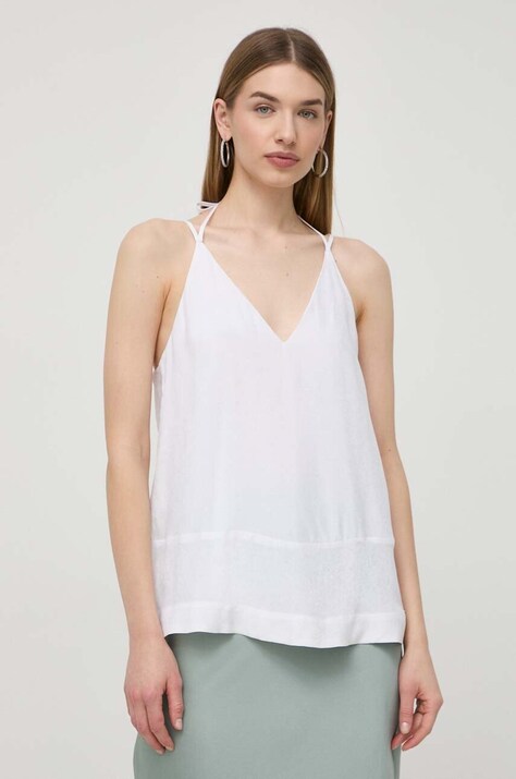 Top Armani Exchange χρώμα: άσπρο, 3DYH45 YN9RZ