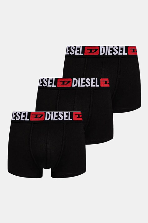 Μποξεράκια Diesel UMBX-DAMIEN-TWO PACK BOXERS 2-pack χρώμα: μαύρο, 00SMKX.0DDAI