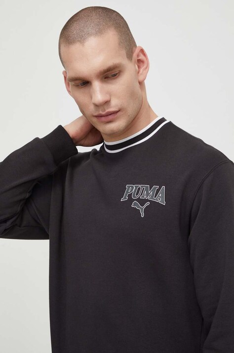 Μπλούζα Puma SQUAD χρώμα: μαύρο 678970