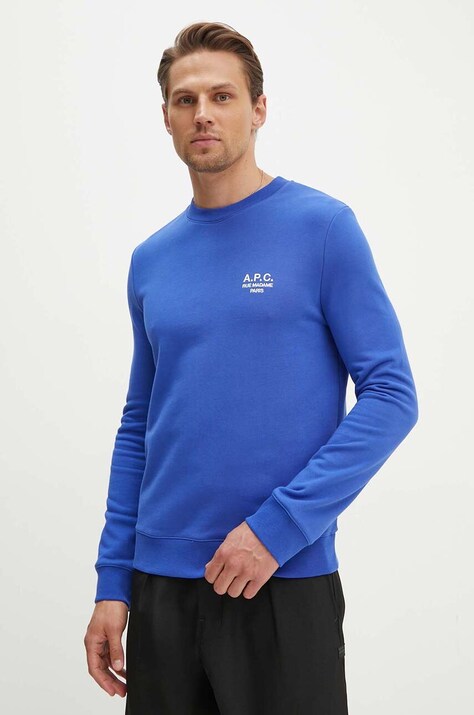 Βαμβακερή μπλούζα A.P.C. sweat rider COEZD-H27699