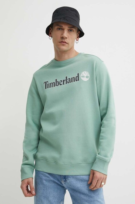 Μπλούζα Timberland χρώμα: τιρκουάζ, TB0A5UJYEW01