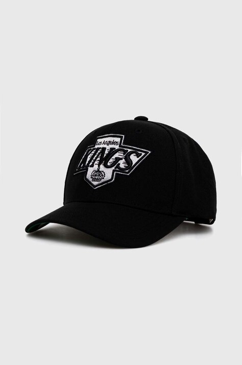 Καπέλο Mitchell&Ness NHL LOS ANGELES KINGS χρώμα: μαύρο
