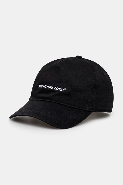 Βαμβακερό καπέλο του μπέιζμπολ MKI MIYUKI ZOKU Classic Ball Cap χρώμα: μαύρο, CLASSIC.BALL.CAP