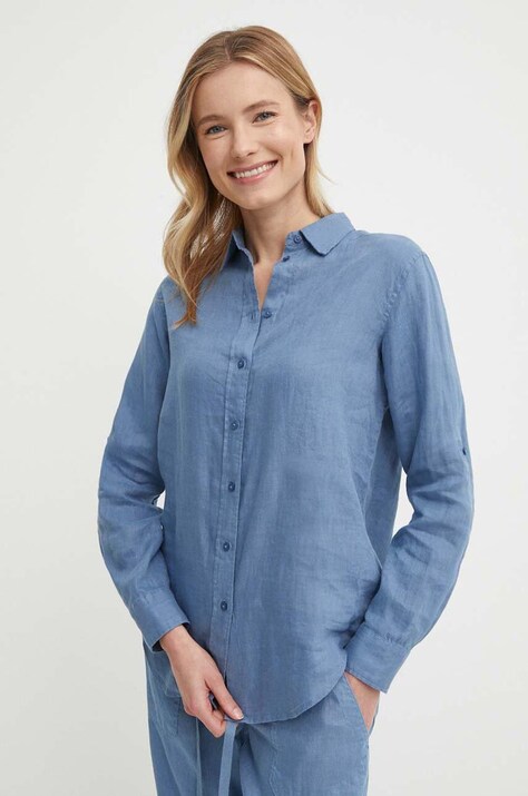 Πουκάμισο από λινό Lauren Ralph Lauren