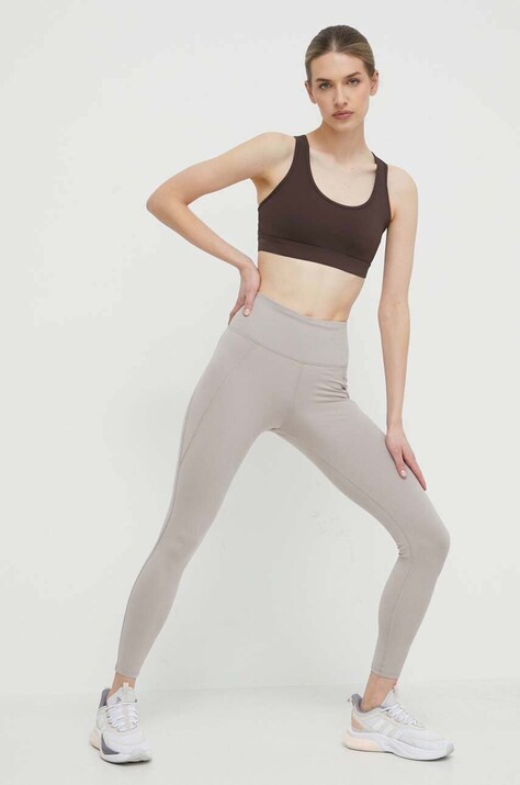 Κολάν προπόνησης Reebok LUX COLLECTION LUX COLLECTION χρώμα: γκρι 100076171