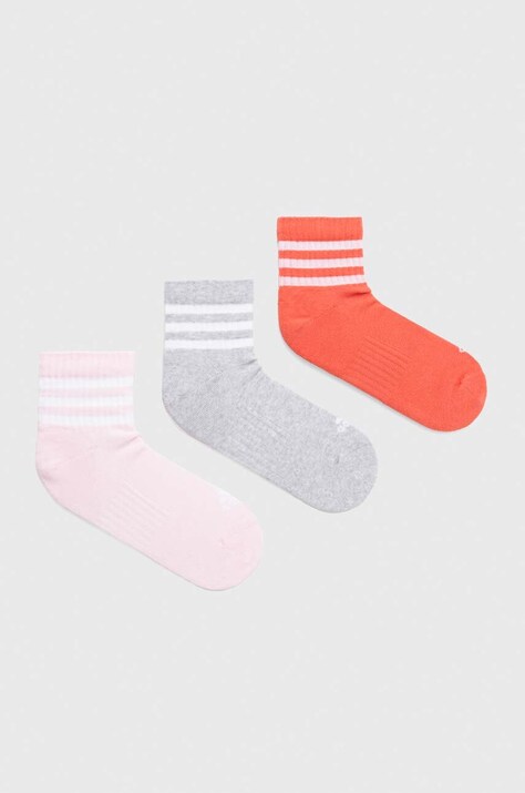 Κάλτσες adidas 3-pack  Ozweego  3-pack χρώμα: γκρι GY6177 IP2636