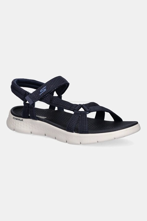 Σανδάλια Skechers GO WALK FLEX χρώμα: μαύρο