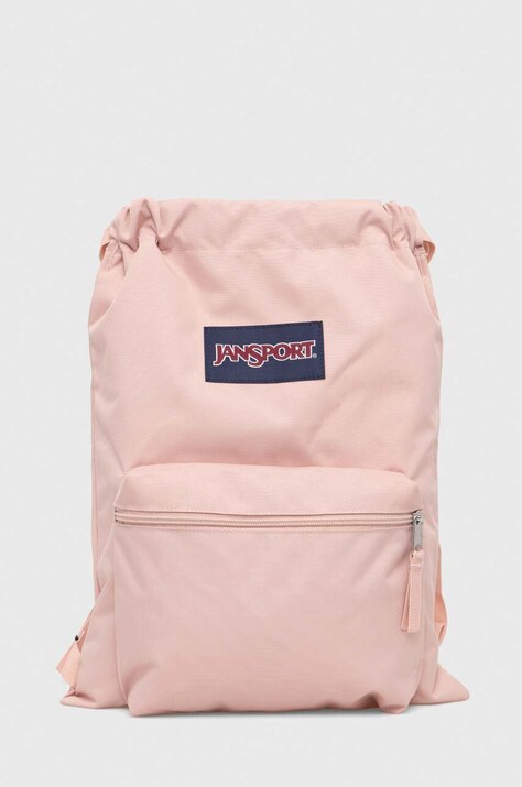 Σακίδιο πλάτης Jansport χρώμα: ροζ