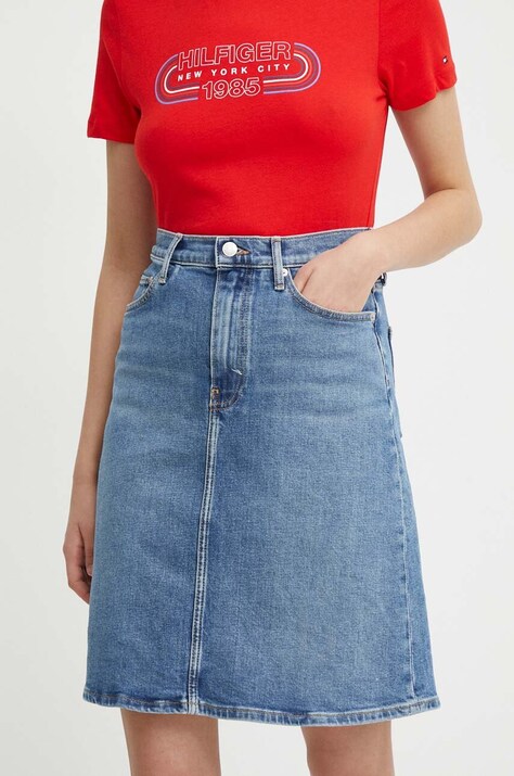 Τζιν φούστα Tommy Hilfiger WW0WW42881