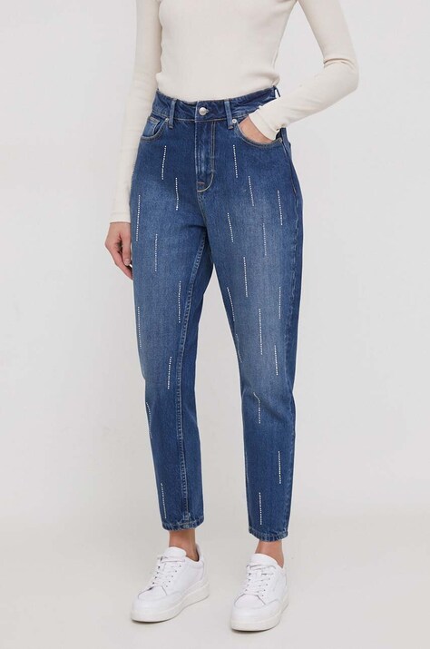 Τζιν παντελόνι Pepe Jeans TAPERED JEANS UHW SPARKLE PL204601