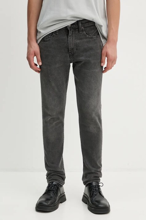Τζιν παντελόνι Levi's 512 SLIM χρώμα: γκρι