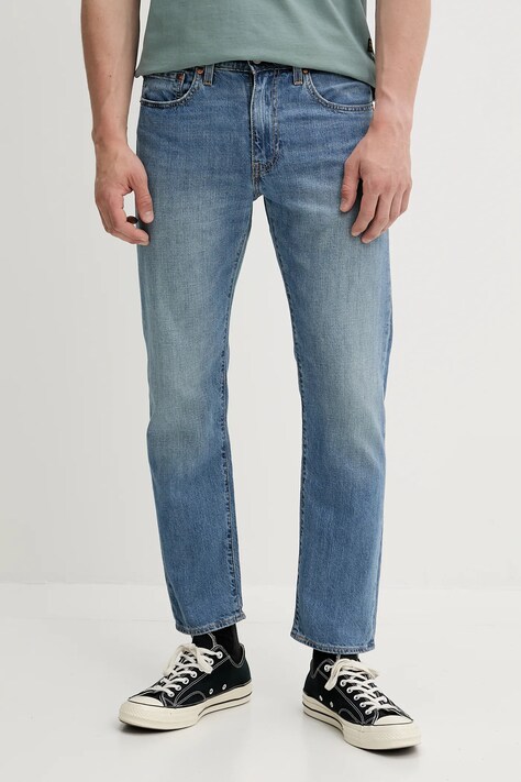 Τζιν παντελόνι Levi's 502 TAPER χρώμα: γκρι