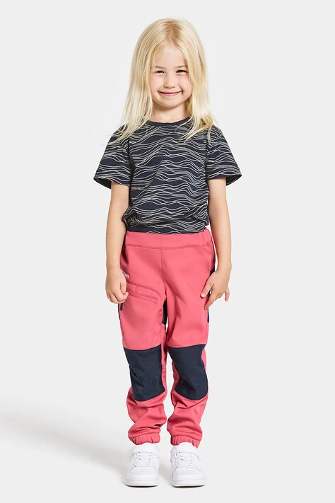 Παιδικό παντελόνι Didriksons LÖVET KIDS PANT 8 χρώμα: ναυτικό μπλε
