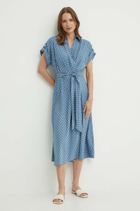 Βαμβακερό φόρεμα Lauren Ralph Lauren 250938927