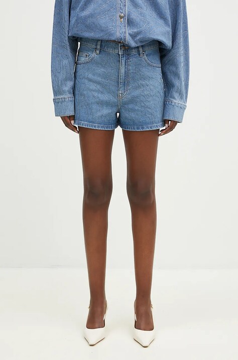 Τζιν σορτς Rotate Rhinestone Denim 1126391468