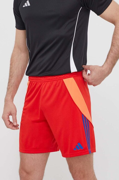 Σορτς προπόνησης adidas Performance Tiro 24 χρώμα: κόκκινο, IT2416