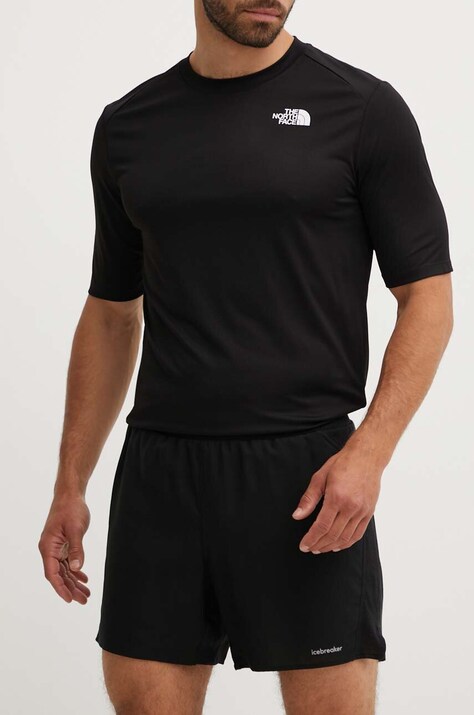 Σορτς εξωτερικού χώρου Icebreaker 125 ZoneKnit Merino Blend Speed χρώμα: μαύρο, IB0A56X90011