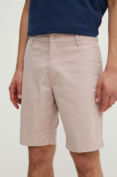 Σορτς Levi's χρώμα: ροζ, 85229