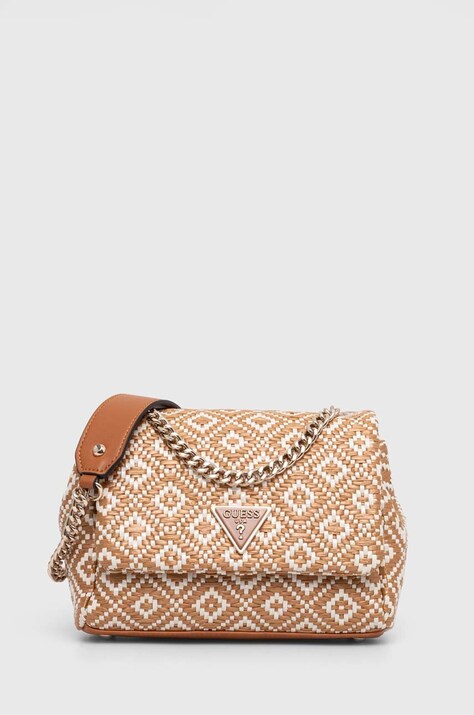 Τσάντα Guess χρώμα: μαύρο