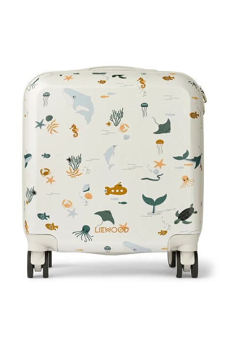 Παιδική βαλίτσα Liewood Hollie Hardcase Suitcase χρώμα: μπεζ